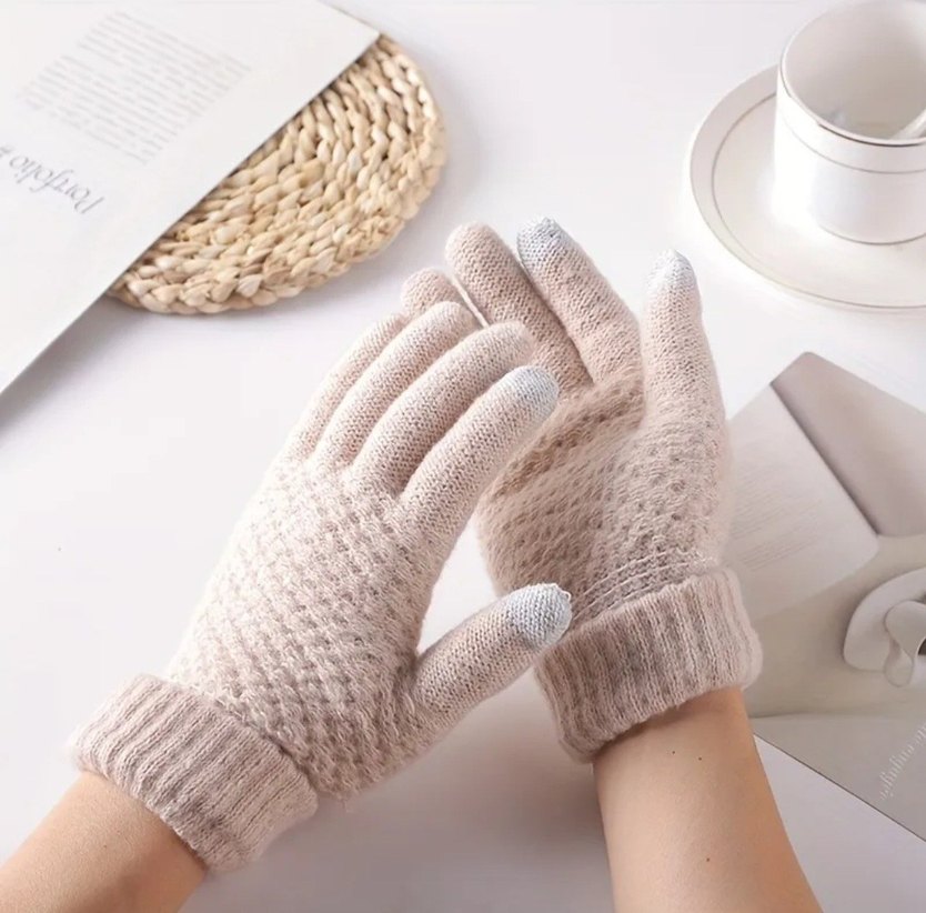 Unisex Dokunmatik Ekran Uyumlu Eldivenler - Görsel 2