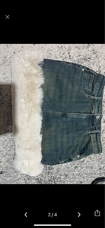 vintage fur etek