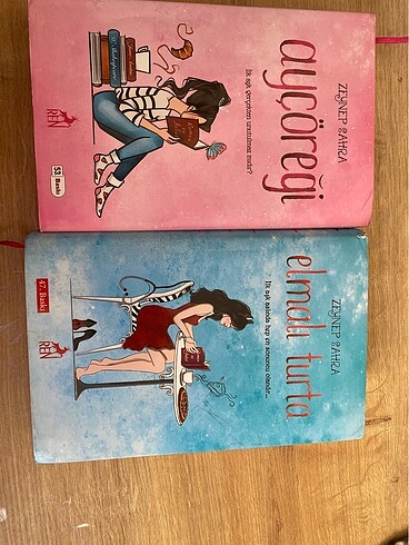 kitap ayçöregi elmalı turta