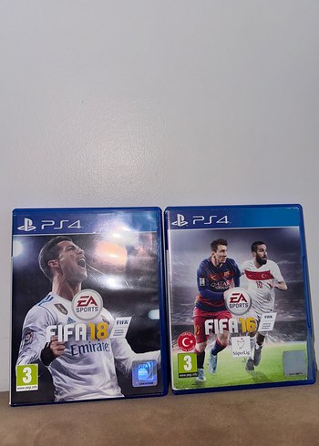  PS4  FIFA 16 & FIFA 18 (İkili Paket  Kampanyalı Fiyat) - Görsel 2