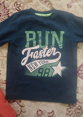 2 adet Erkek Çocuk Renkli Baskılı Sweatshirt - Görsel 3