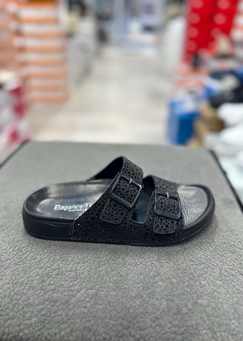 SİYAH SİMLİ KADIN TERLİK 36-40 NUMARA ARALIĞI - Görsel 2