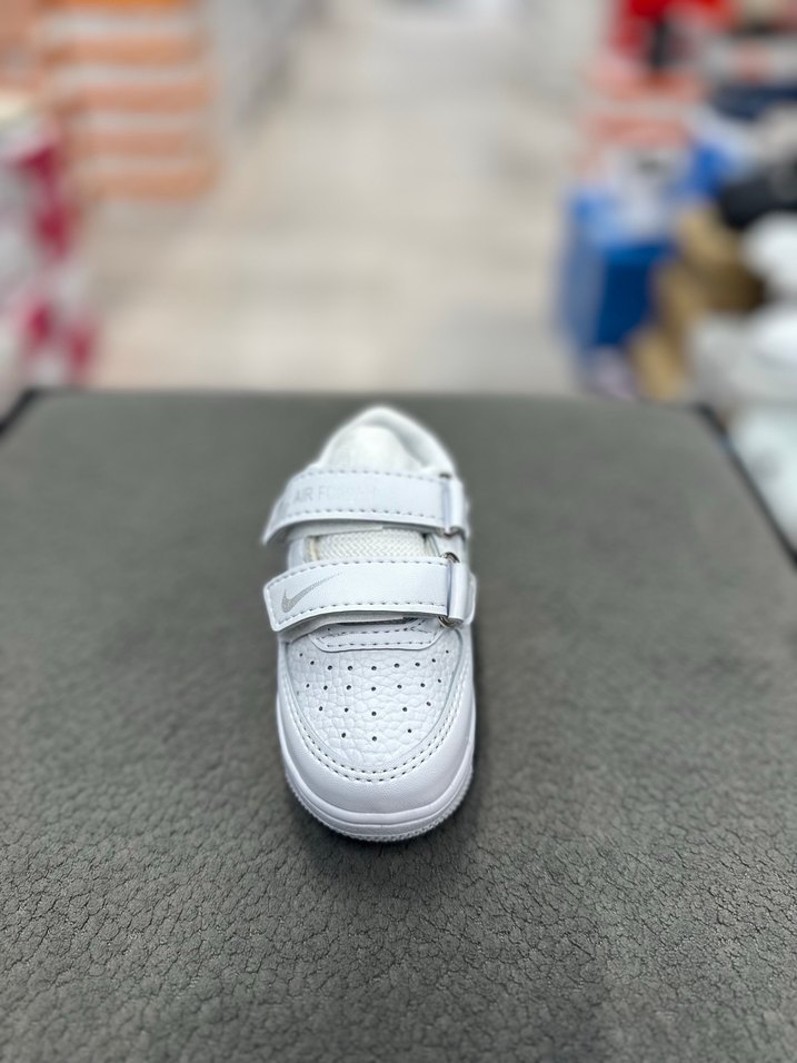 Kız Çocuk Beyaz Cırt Cırtlı Spor Ayakkabı 21-25 NUMARA ARALIĞI - Görsel 2