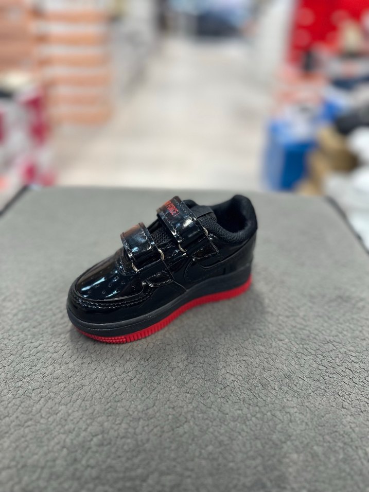 Siyah Erkek Çocuk Sneakers Cırtlı 21-25 NUMARA ARALIĞI - Görsel 3