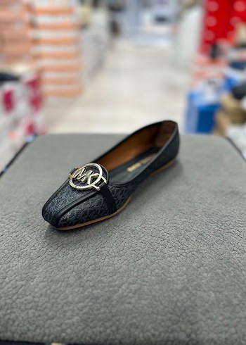 Gri Yılan Desenli Tokalı Kadın Babet - Görsel 2