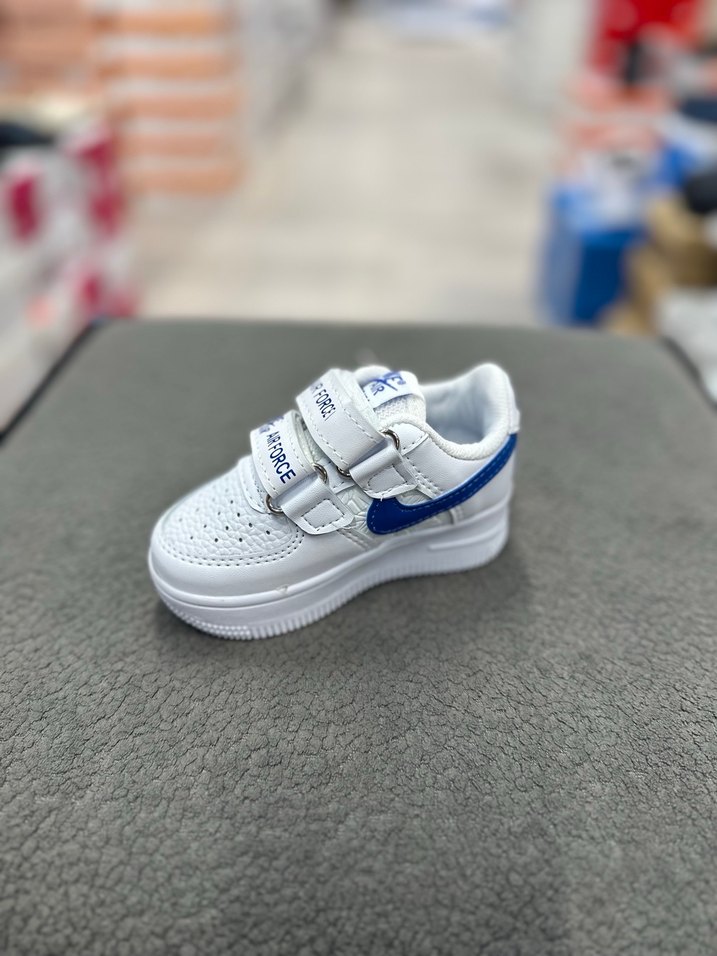 BEBEK Beyaz Nike Air Force Spor Ayakkabı 21-25 NUMARA ARALIĞI - Görsel 2