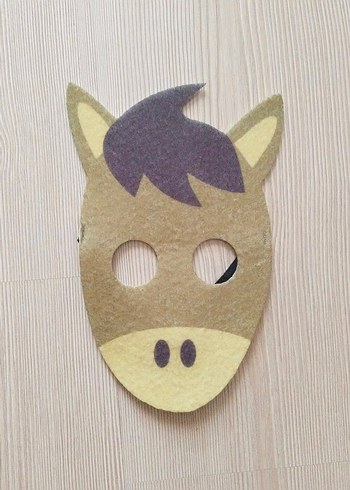 Renkli Hayvan Maskeleri Seti - Görsel 7