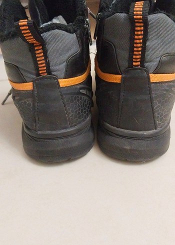 Gri Bağcıklı Erkek Biker Botları - Görsel 5