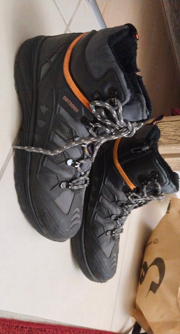 Gri Bağcıklı Erkek Biker Botları - Görsel 2