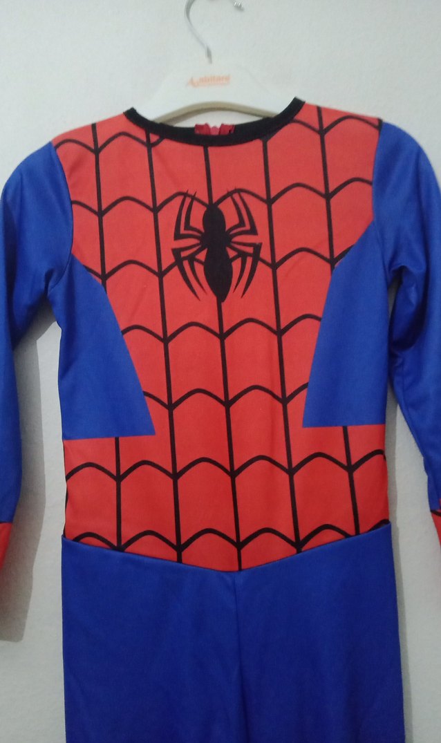 Renkli Baskılı Çocuk Spiderman Kostümü - Görsel 2