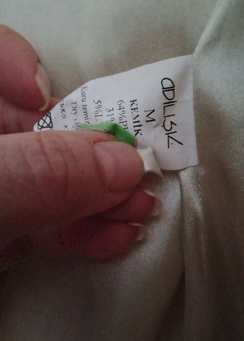 Krem Renk Uzun Kaban - Görsel 4