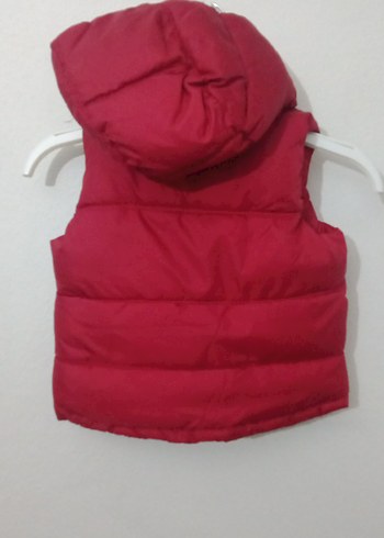 Çocuk Kırmızı Kapüşonlu Şişme Yelek - Görsel 4