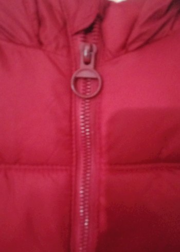 Çocuk Kırmızı Kapüşonlu Şişme Yelek - Görsel 3