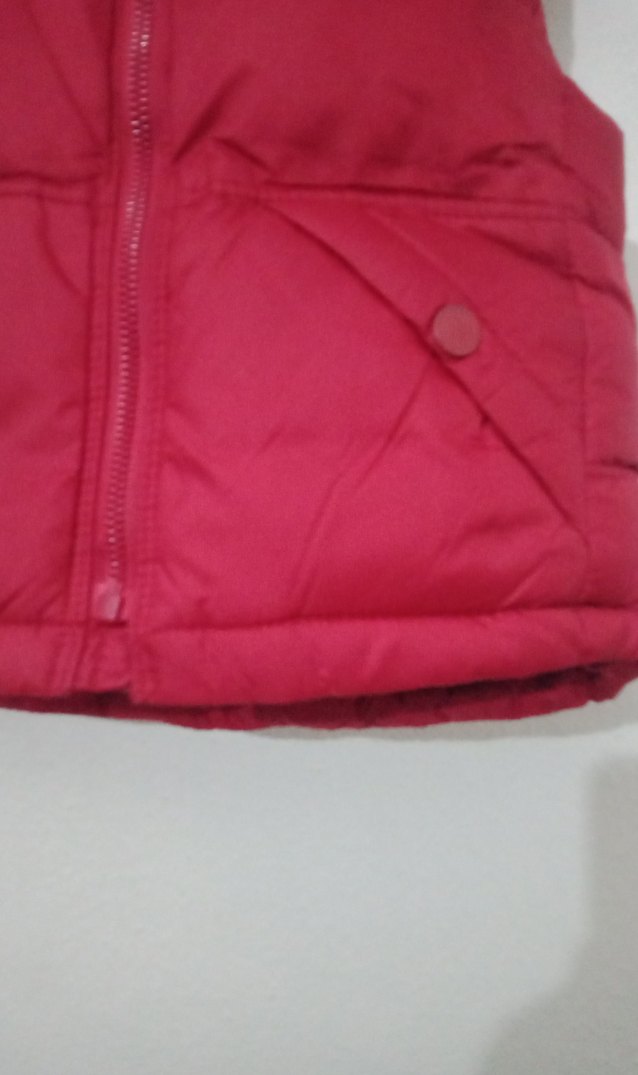 Çocuk Kırmızı Kapüşonlu Şişme Yelek - Görsel 2