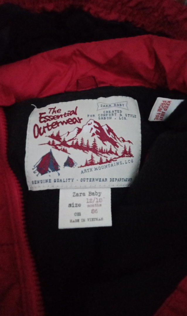 Çocuk Kırmızı Kapüşonlu Şişme Yelek - Görsel 5