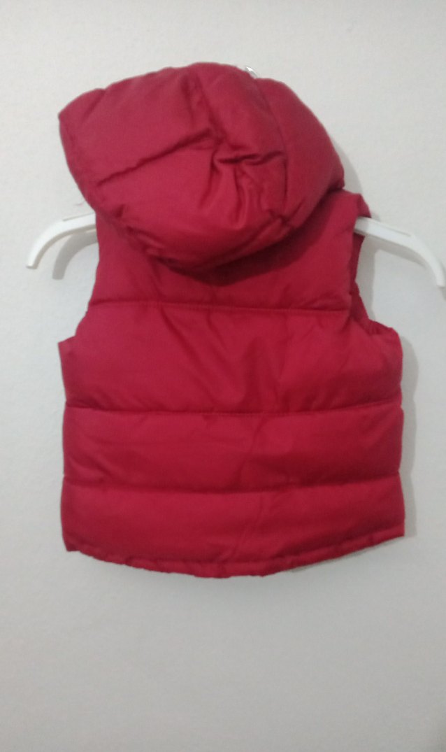 Çocuk Kırmızı Kapüşonlu Şişme Yelek - Görsel 4