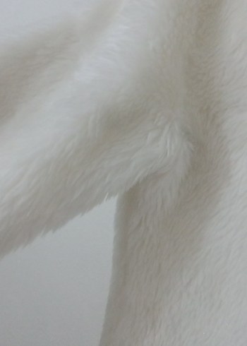 Beyaz Kürk Detaylı Kadın Mont - Görsel 5