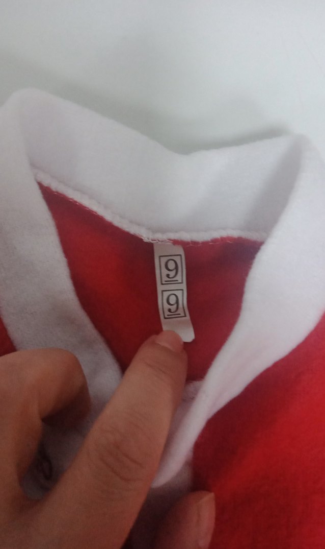 Çocuk Noel Baba kostümü - Görsel 5