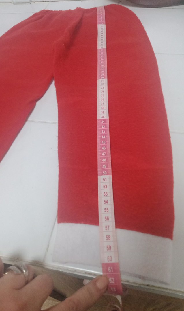 Noel Baba kostümü çocuk - Görsel 4