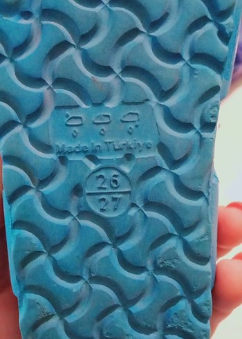 Mavi Erkek Çocuk Tokalı Terlik - Görsel 2