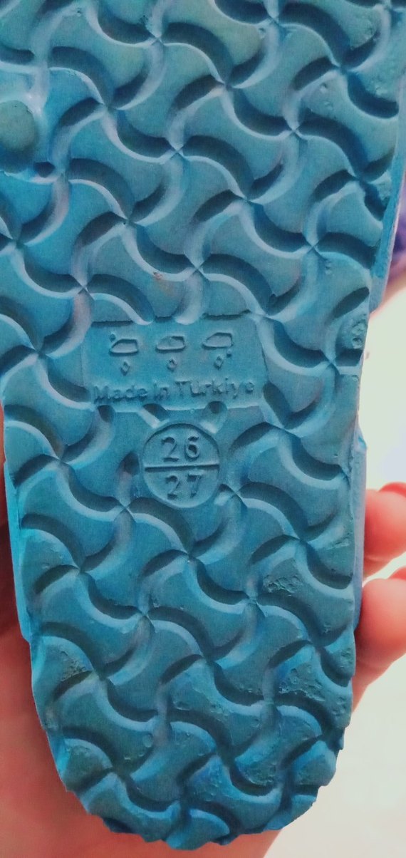 Mavi Erkek Çocuk Tokalı Terlik - Görsel 2