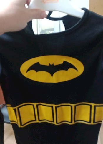 Çocuk Siyah Batman  Kostüm - Görsel 6
