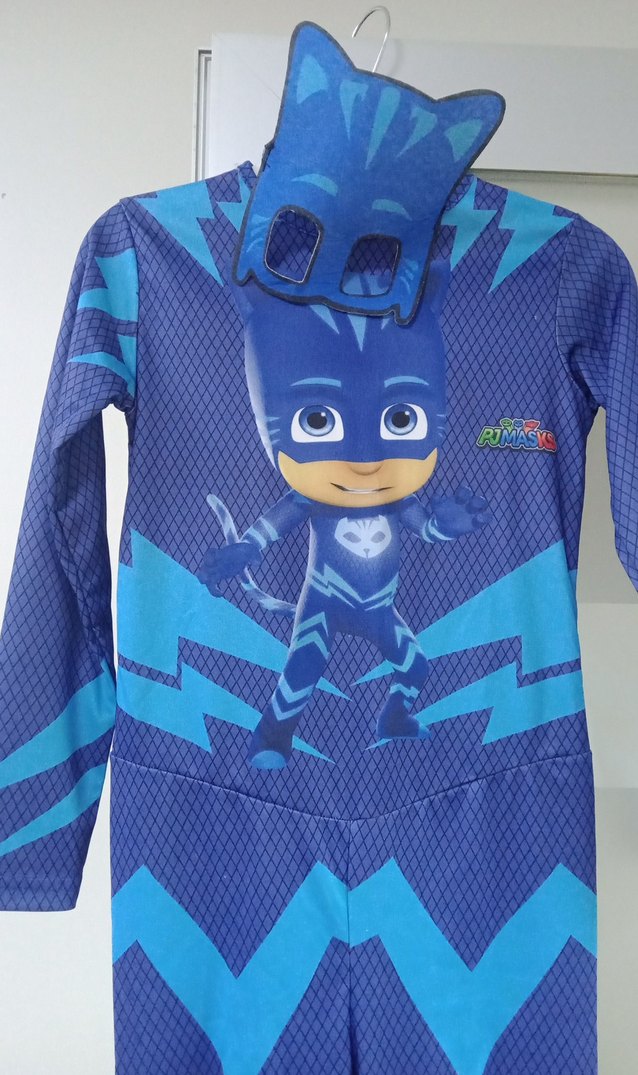 Çocuk Pijamaskeliler kostümü kedi çocuk - Görsel 2