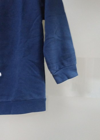 Erkek Çocuk Lacivert Fermuarlı Sweatshirt - Görsel 3