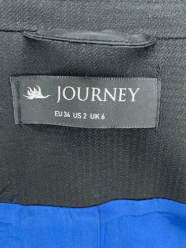 34 Beden siyah Renk Journey Blazer %70 İndirimli.