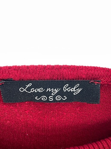 s Beden kırmızı Renk Love My Body Kazak / Triko %70 İndirimli.