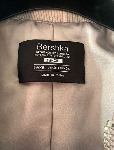 xs Beden gri Renk Bomber ceket
