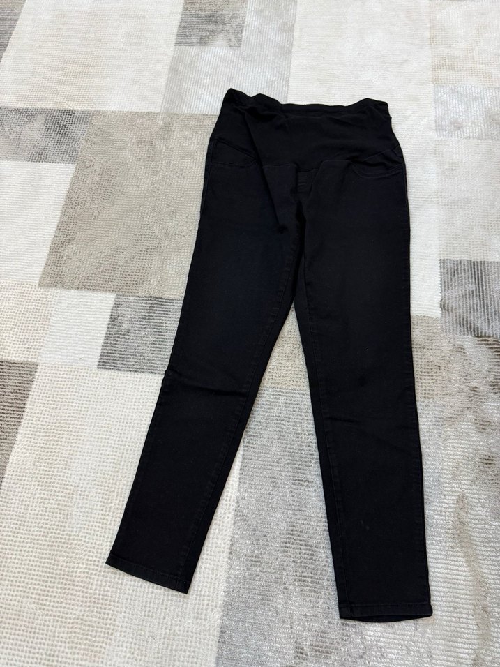 Siyah Hamile Denim Pantolon - Görsel 2