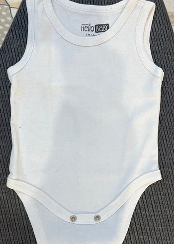 Bebek Kız Kısa Kollu Düğmeli Body - Görsel 5