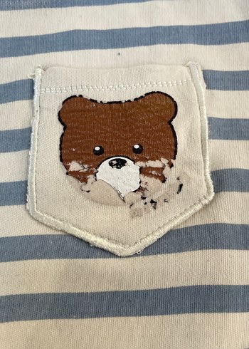 Uzun Kollu Düğmeli Erkek Bebek Takımı - Görsel 2