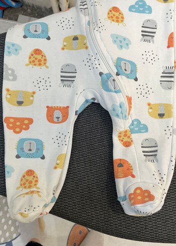 Erkek Çocuk Gri Nakışlı Sweatshirt - Görsel 5