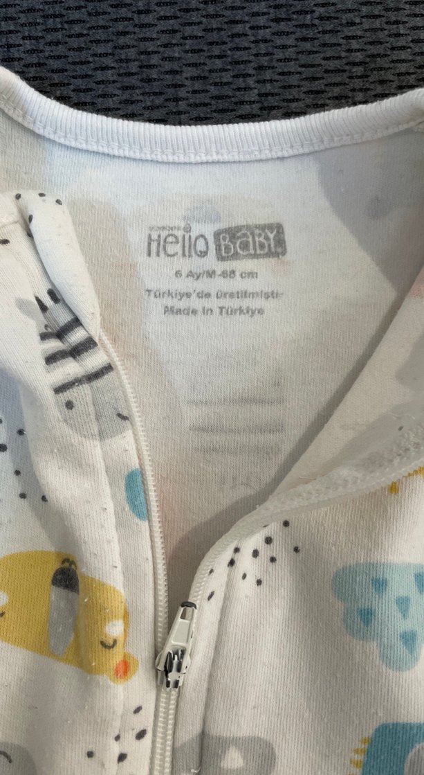 Erkek Çocuk Gri Nakışlı Sweatshirt - Görsel 3