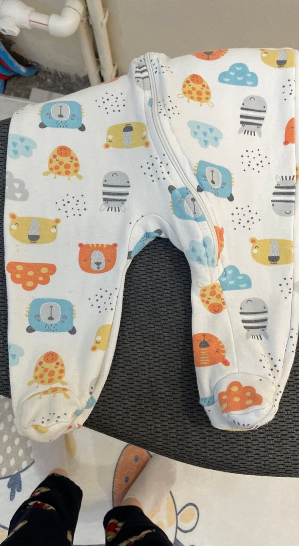 Erkek Çocuk Gri Nakışlı Sweatshirt - Görsel 5