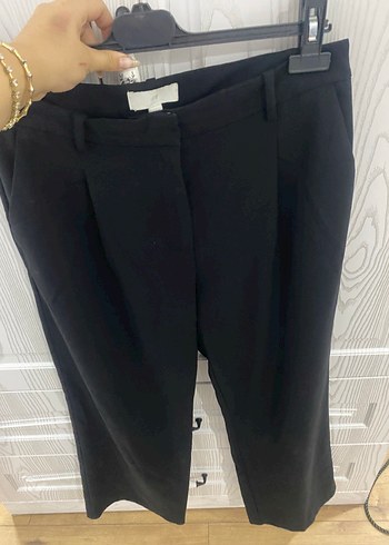 Siyah Kadın Kumaş Pantolon
