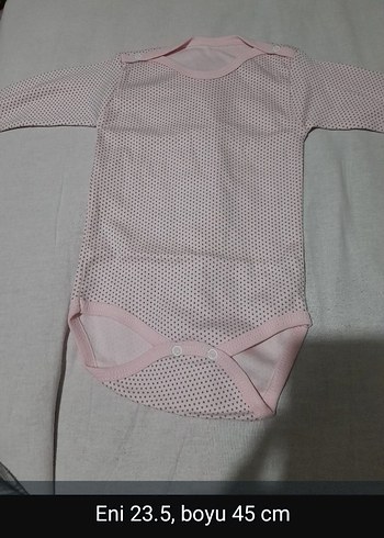 18-24 Ay Beden bebek çıtçıtlı badi sıfır