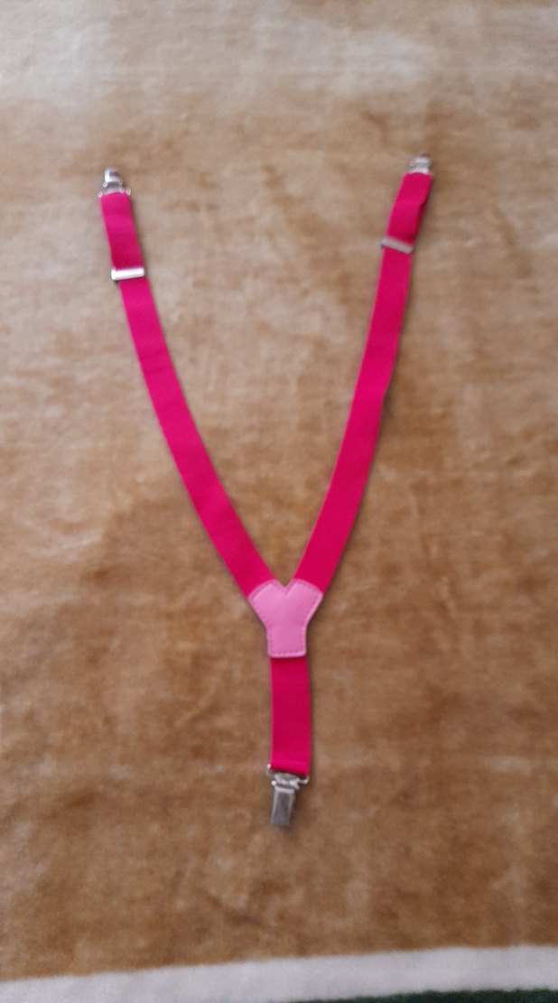 Pembe Çocuk Askısı Tokalı - Görsel 2