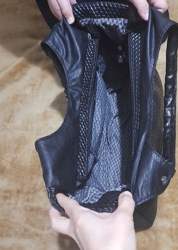 Siyah Yılan Desenli  Kadın Çanta - Görsel 5