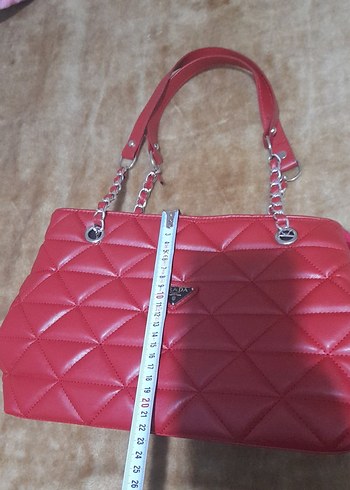 Kırmızı Kadın Çanta - Görsel 7