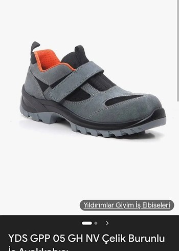 Gri Erkek İş Güvenliği Ayakkabı - Görsel 6