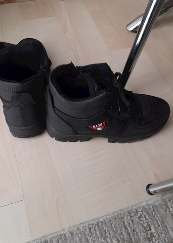 Siyah Bağcıklı Erkek Çocuk Kauçuk Bot - Görsel 3