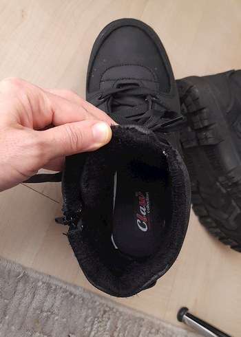 Siyah Bağcıklı Erkek Çocuk Kauçuk Bot - Görsel 5