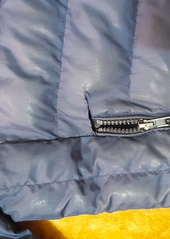 Koyu Mavi Fermuarlı Erkek Kış Montu - Görsel 5