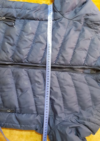 Koyu Mavi Fermuarlı Erkek Kış Montu - Görsel 9