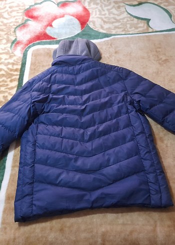 Koyu Mavi Fermuarlı Erkek Kış Montu - Görsel 4