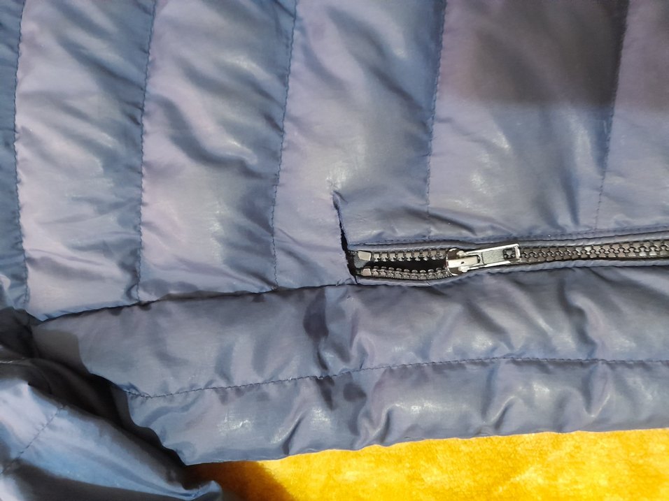 Koyu Mavi Fermuarlı Erkek Kış Montu - Görsel 5