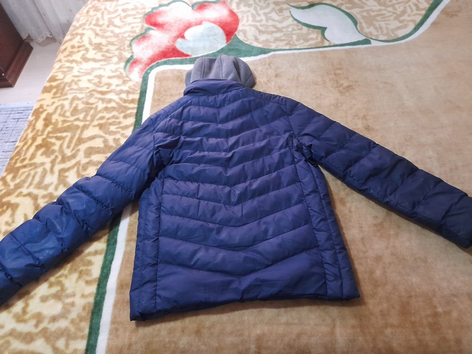 Koyu Mavi Fermuarlı Erkek Kış Montu - Görsel 4